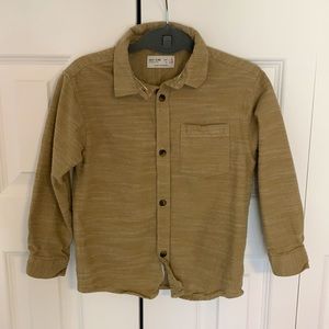 Little boys flannel shirt